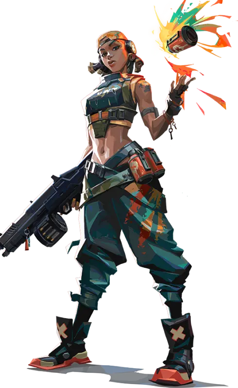 Valorant Account of Raze player Valorant Account of Raze player
